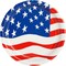 144 Piece Patriotic Party Supplies, American Flag Plates, Napkins, Cups, Cutlery for 4th of July, Memorial Day Decorations for American Themed Party, Citizenship Party (Serves 24)